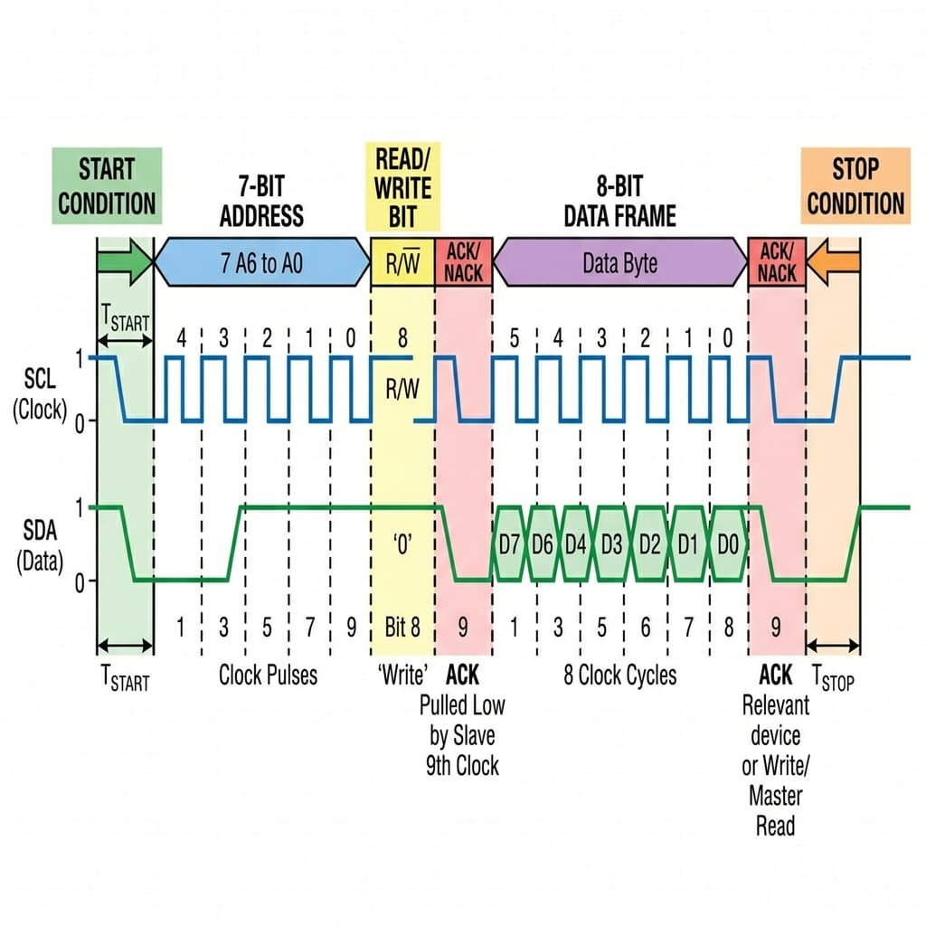 BLE signal timing diagram demonstrating periodic advertising bursts on channels 37, 38, and 39 to trigger discovery by scanner devices