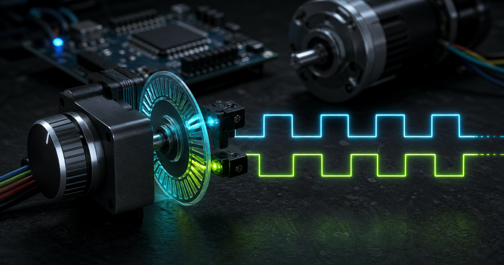 How Rotary Encoders Work: Quadrature Signals, Direction and Debouncing